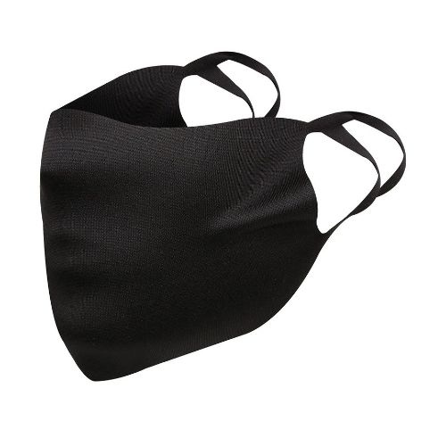 Regatta Professional Medical Anti-Bac Reusable Stretch Face Cover (Pack Of 10) Black
